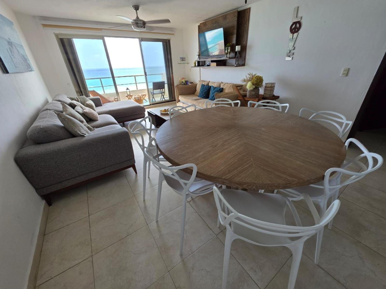 Perfect Vacation Getaway,Ocean View,Wifi, Beach Cancun Exterior photo