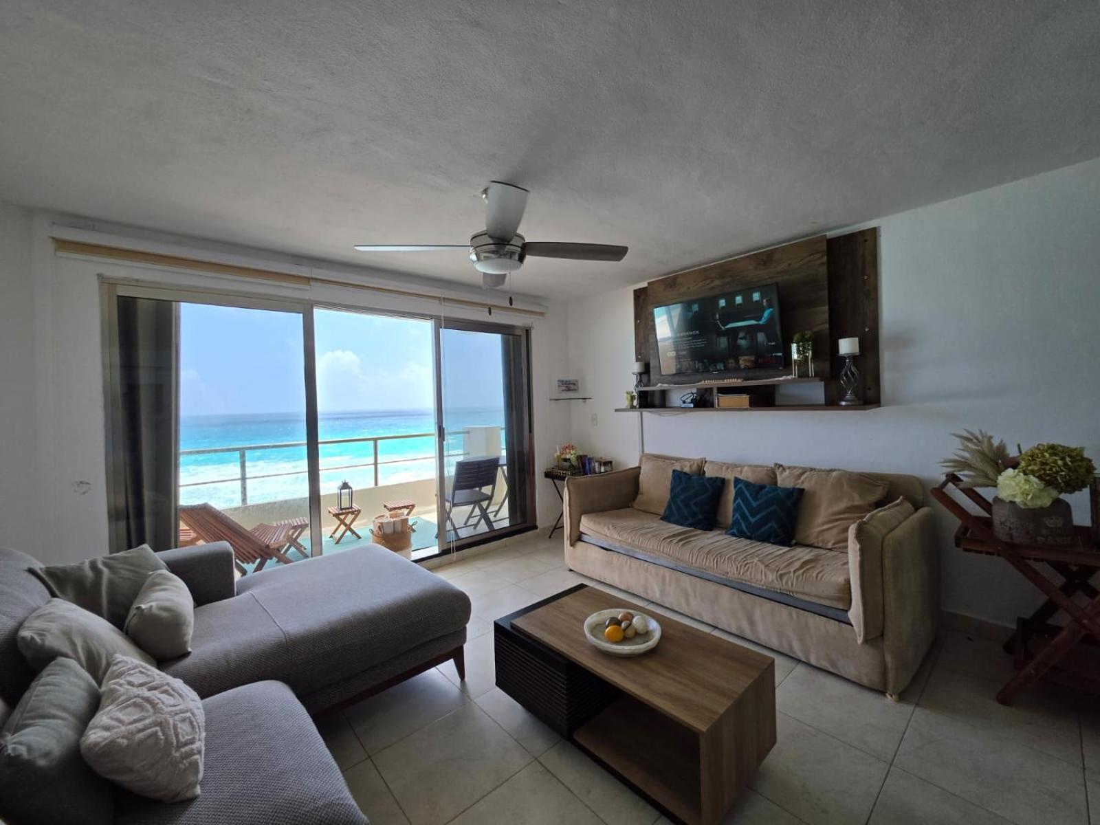 Perfect Vacation Getaway,Ocean View,Wifi, Beach Cancun Exterior photo
